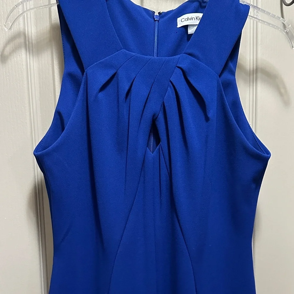 Calvin Klein Royal Blue Maxi Pantsuit